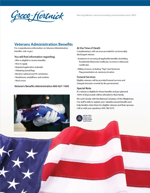 Click to download Veterans Benefits