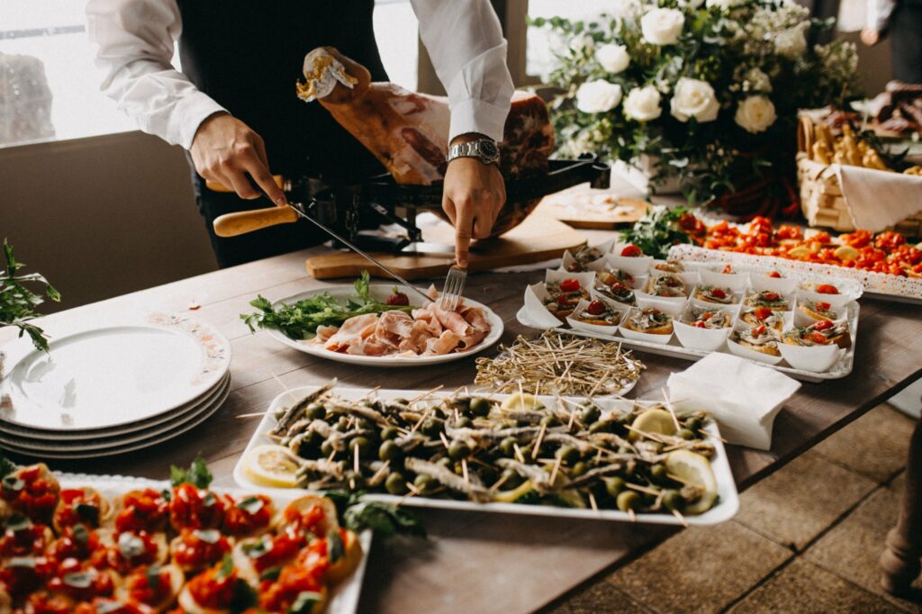 food served at a burial receptions